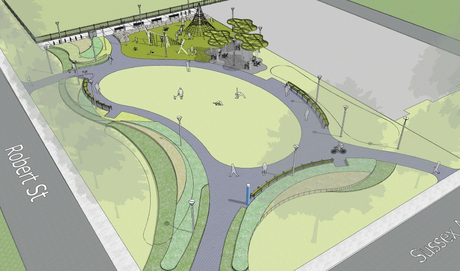 Community-Play-Area-Rendering Rendering, Community Play Area / Credit: STUDIO tla