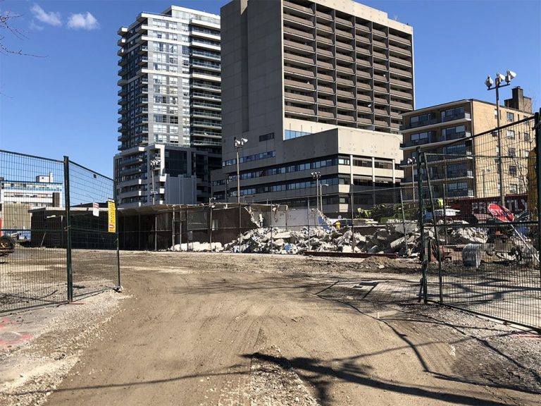RSF-April 1.20-3 April 2020: Demolition of the WB MacMurray Field House building, the hard courts and the ice rink occurred during the months of March and April and was completed in mid-May